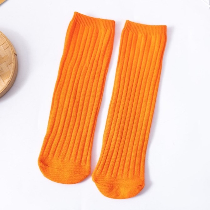Girl 5-12 Years 7 Pairs Autumn Winter Slouch Cotton Socks Long Crew Socks